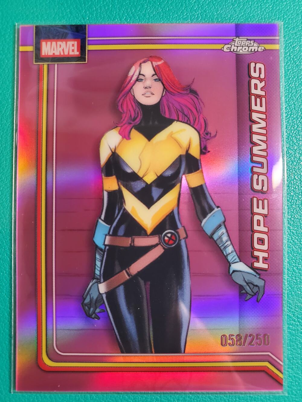 2026 Topps Marvel Chrome - Hope Summers - Pink Refractor 58/250